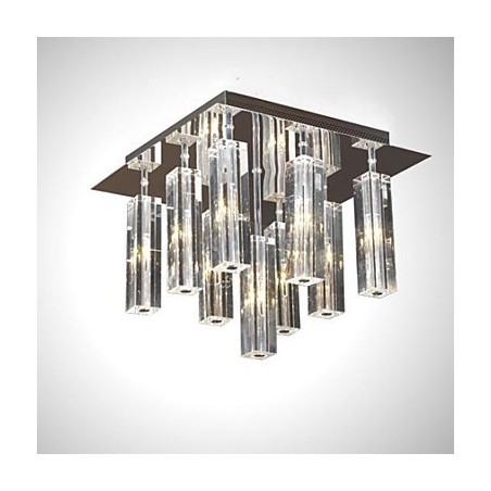 Moderní moderní křišťálový chromový kovový zapuštěný držák Moderní moderní křišťálový chromový kovový zapuštěný držák