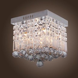 Moderní zapuštěný držák ve stylu Mini Crystal