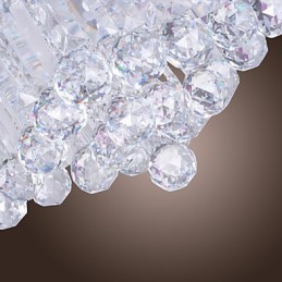 Moderní zapuštěný držák ve stylu Mini Crystal