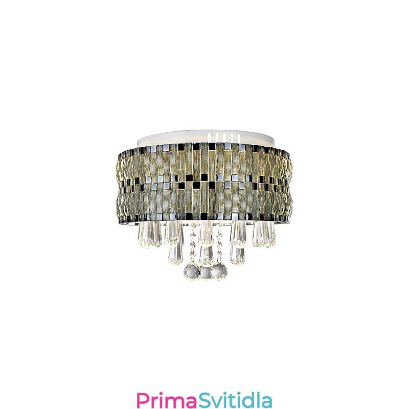 Elegantní křišťálový zapuštěný držák
