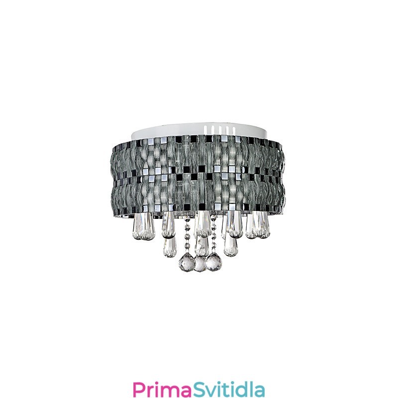 Elegantní křišťálový zapuštěný držák