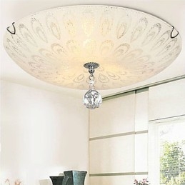 Moderní moderní Crystal Flush MountBedroom