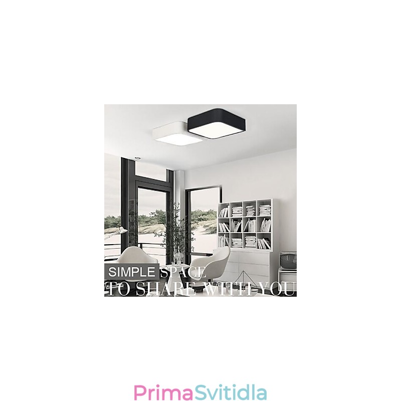 Moderní současná malba kovové zapuštěné světlo