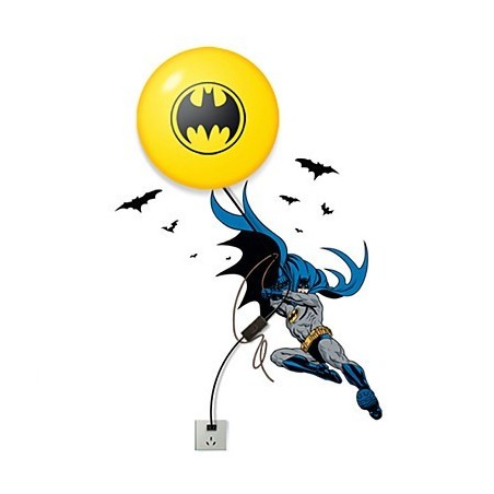 Kreativní móda Batman Tapeta Diy Wall Stick Malá noční lampa Nástěnná světla Kreativní móda Batman Tapeta Diy Wall Stick Malá noční lampa Nástěnná světla