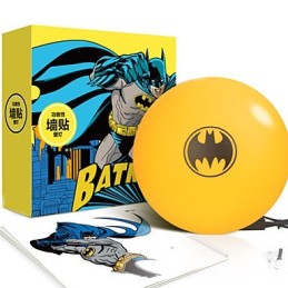 Kreativní móda Batman Tapeta Diy Wall Stick Malá noční lampa Nástěnná světla