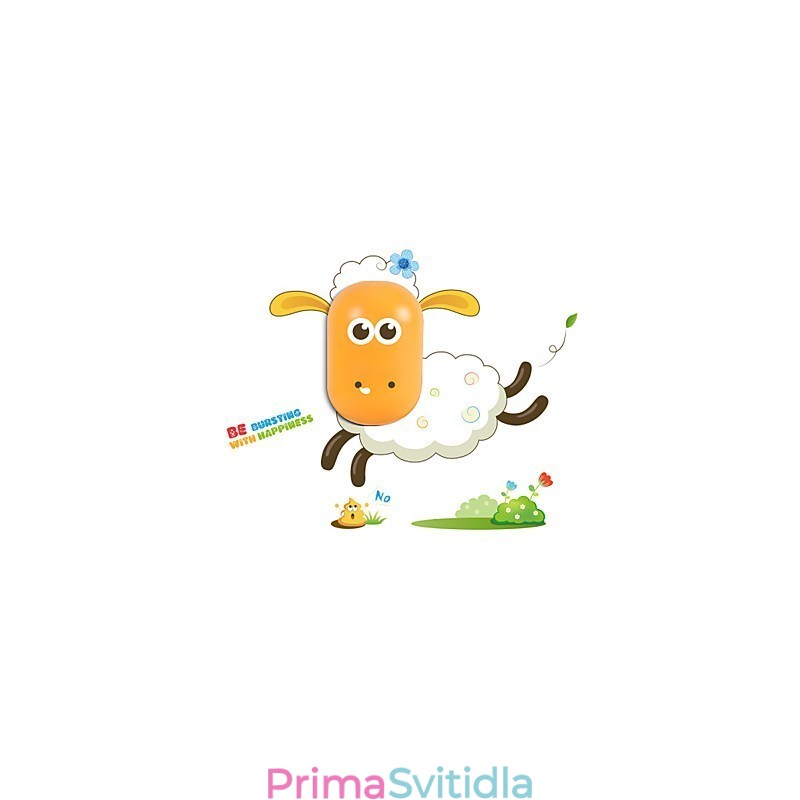 9 * 6 * Zábavné hraní s Creative Spirit Inteligentní ovládání světla Malé noční osvětlení Dětská nástěnná světla