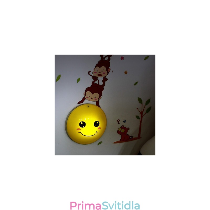 Samolepky na zeď Monkeys světlem aktivovaná inteligentní indukční smetope ozdobná nástěnná lampa