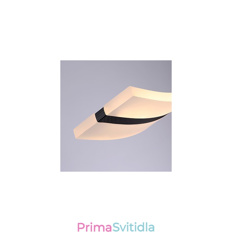 Moderní moderní závěsné svítidlo z chromu