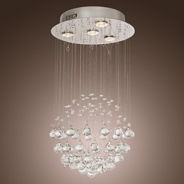 Lustr Luxury Modern Crystal 4 Lights