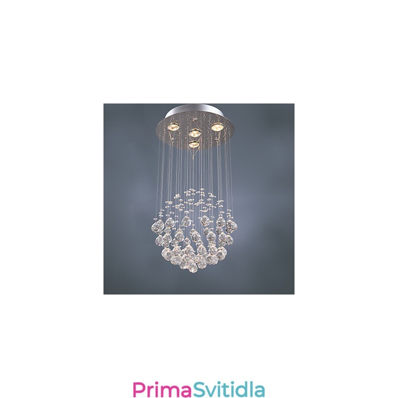 Lustr Luxury Modern Crystal 4 Lights