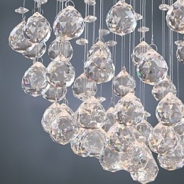Lustr Luxury Modern Crystal 4 Lights