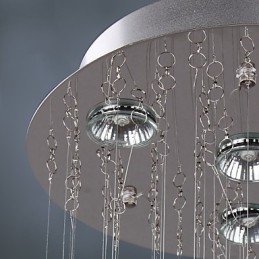Lustr Luxury Modern Crystal 4 Lights