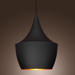 Závěsné světlo Retro Vintage Tom Dixon Design Black
