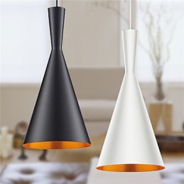 Závěsné svítidlo Retro Vintage Tom Dixon Design Černá Bílá Závěsná svítidla typu C Cafe