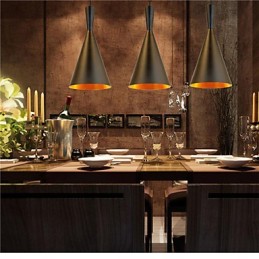 Závěsné svítidlo Retro Vintage Tom Dixon Design Černá Bílá Závěsná svítidla typu C Cafe
