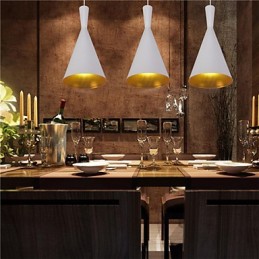 Závěsné svítidlo Retro Vintage Tom Dixon Design Černá Bílá Závěsná svítidla typu C Cafe
