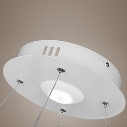 Moderní designové závěsné svítidlo Vysoce kvalitní akrylový jednoduchý kroužek Fit