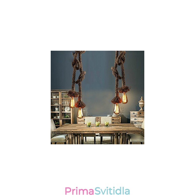 Závěsná svítidla 2 svítidla Průmyslový vítr obnovující starobylé způsoby je kreativní droplight kavárny