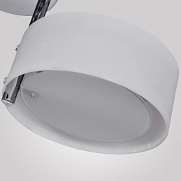 Moderní moderní chromový kovový lustr zapuštěný držák