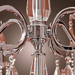 Křišťálový moderní lustr 2 Tiers Living 12 Lights