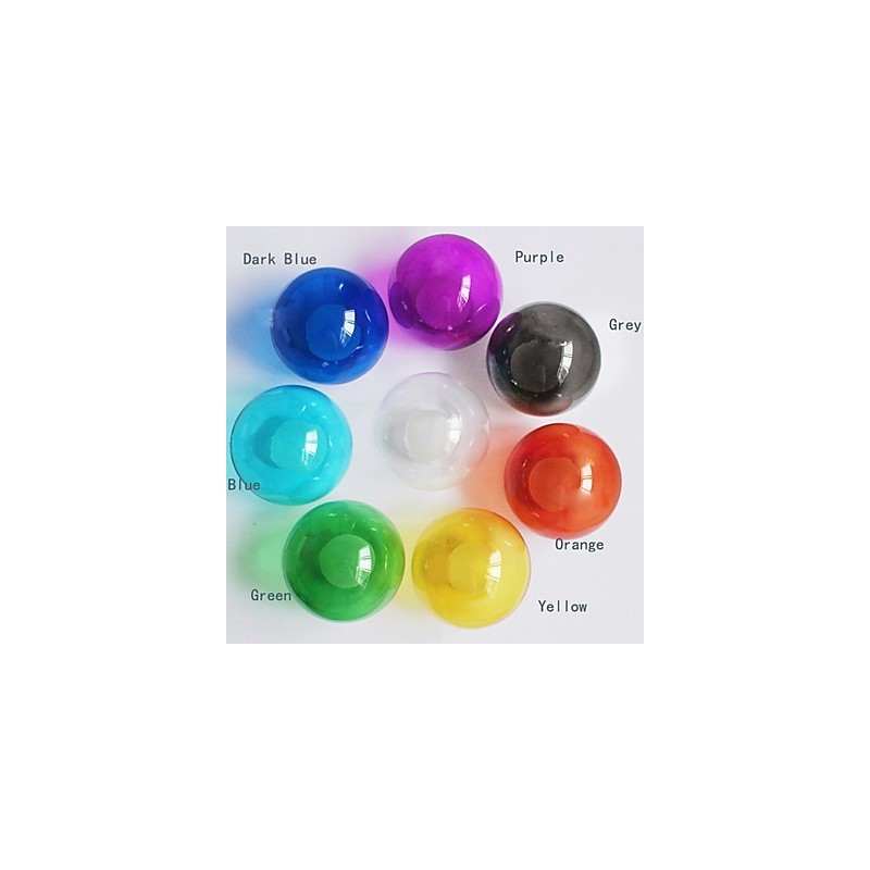 Moderní závěsné svítidlo z barevného skla Bubble Globe s 19 světly