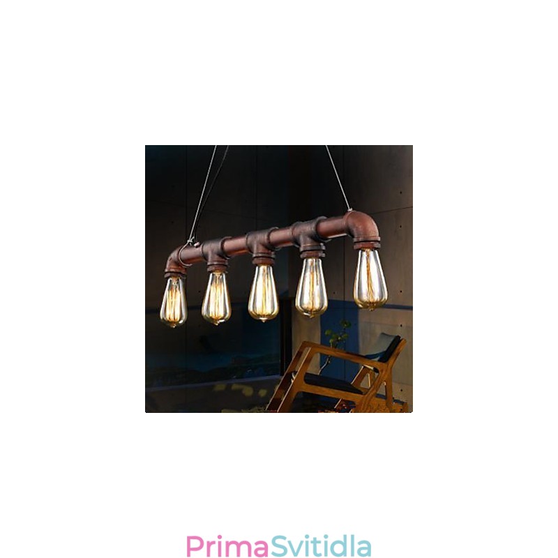 American Country Industrial Veranda Loft Droplight