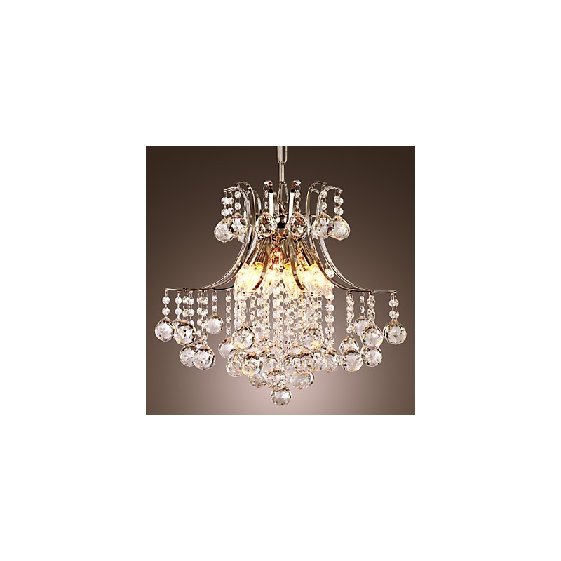 Závěsné svítidlo Luxury Modern Crystal Living 6 světel