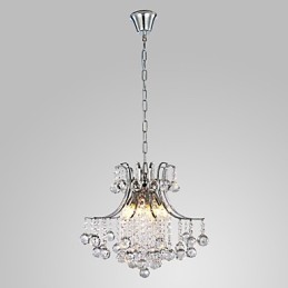 Závěsné svítidlo Luxury Modern Crystal Living 6 světel