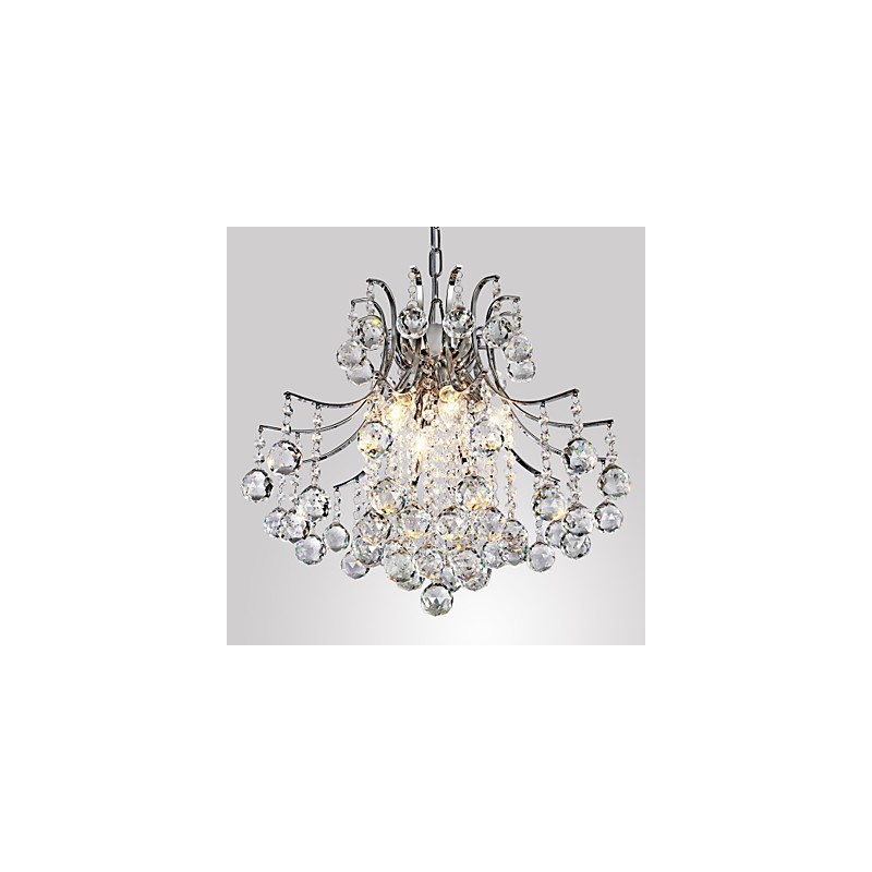 Závěsné svítidlo Luxury Modern Crystal Living 6 světel