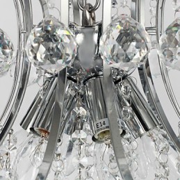 Závěsné svítidlo Luxury Modern Crystal Living 6 světel