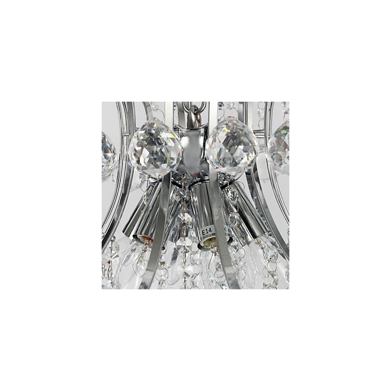 Závěsné svítidlo Luxury Modern Crystal Living 6 světel