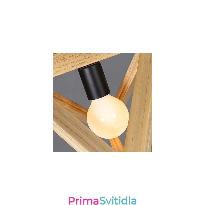 Kreativní země evropského stylu obnovující starověké způsoby Trojúhelníková dřevěná krabička Droplight