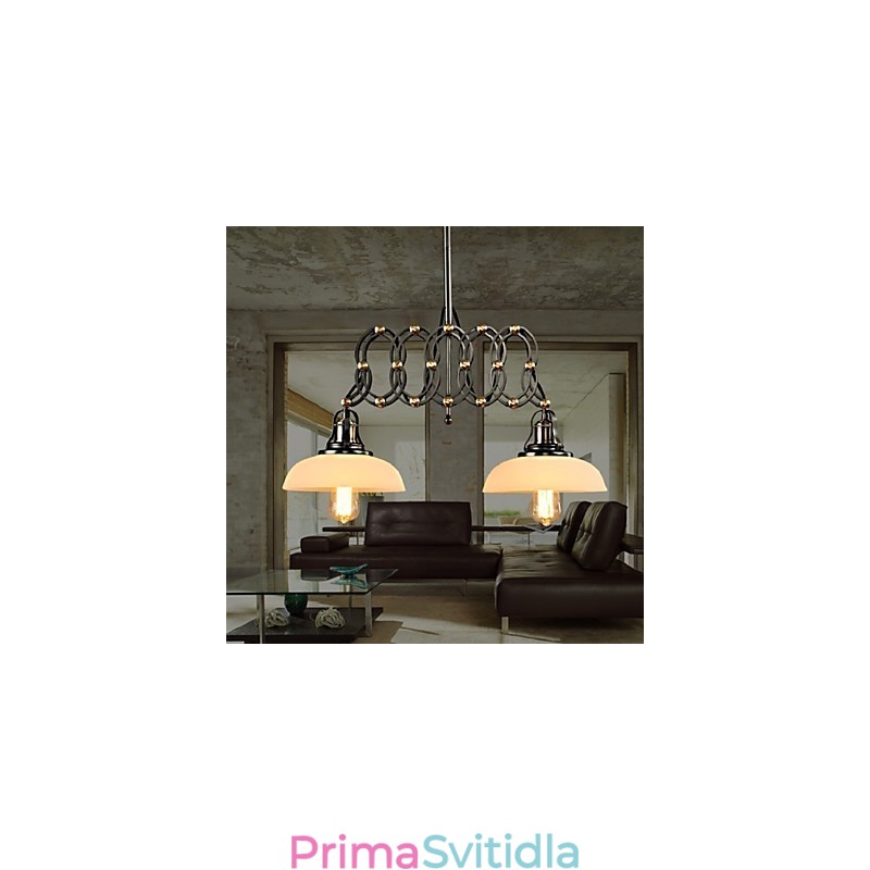Vintage Stretch Pendant Light Pultové závěsné lampy Průmyslová závěsná svítidla Cafe Osvětlení