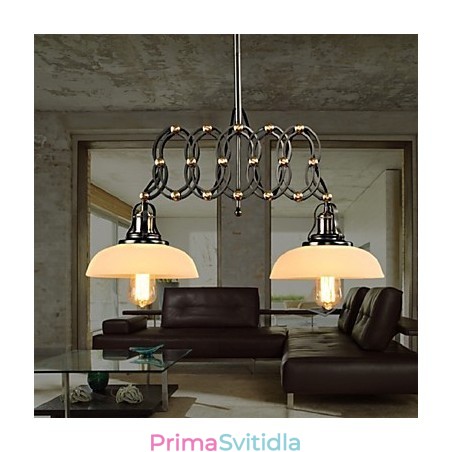 Vintage Stretch Pendant Light Pultové závěsné lampy Průmyslová závěsná svítidla Cafe Osvětlení Vintage Stretch Pendant Light Pultové závěsné lampy Průmyslová závěsná svítidla Cafe Osvětlení