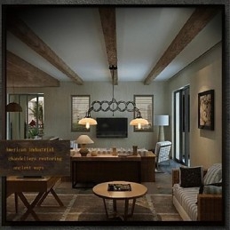 Vintage Stretch Pendant Light Pultové závěsné lampy Průmyslová závěsná svítidla Cafe Osvětlení