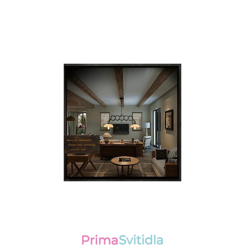 Vintage Stretch Pendant Light Pultové závěsné lampy Průmyslová závěsná svítidla Cafe Osvětlení