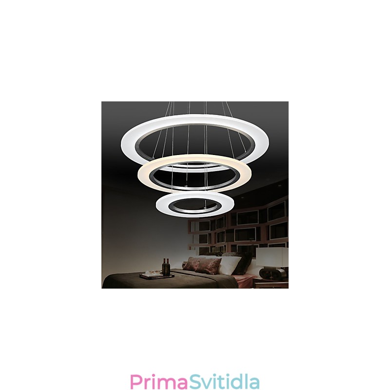 Akrylátové závěsné svítidlo lustrové stropní osvětlení s DIY tvarem