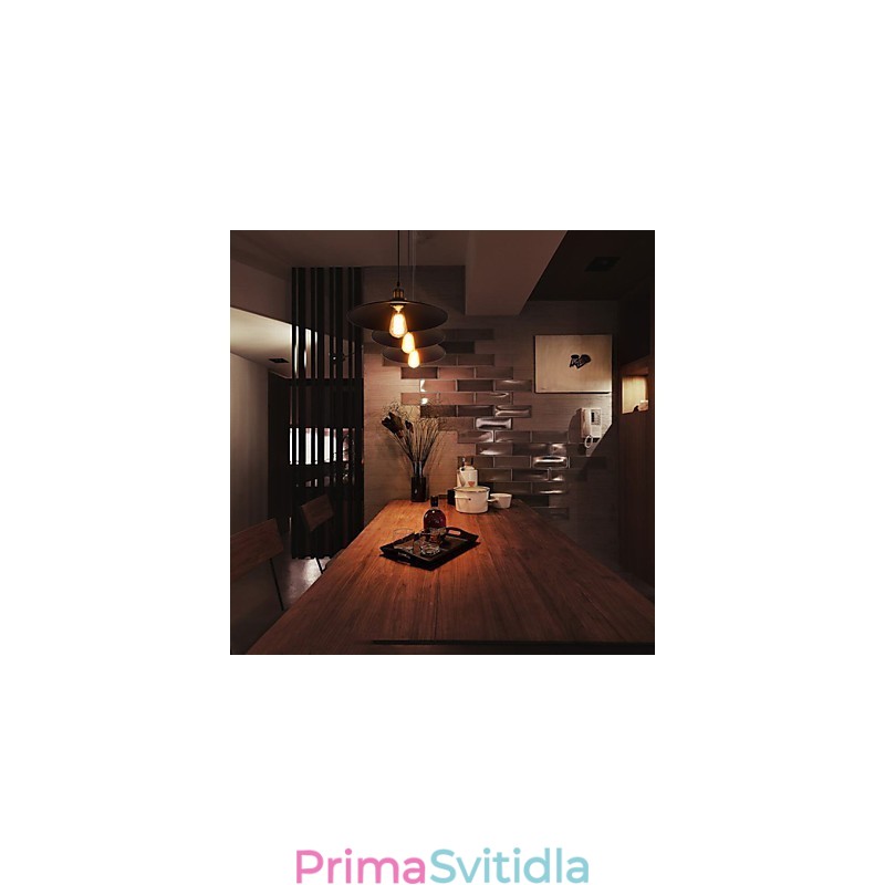 Závěsné svítidlo v evropském stylu Retro Classic Art Droplight s průměrem žárovky 30 cm