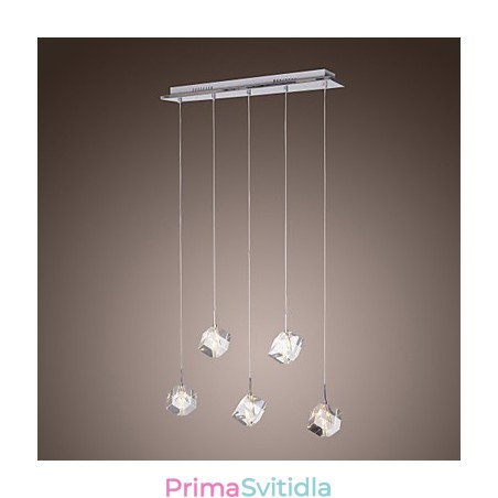 Moderní moderní závěsné svítidlo Island Crystal Chrome Moderní moderní závěsné svítidlo Island Crystal Chrome