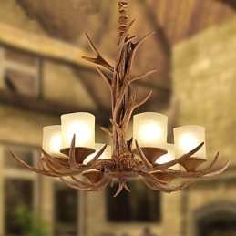 Lustrový přívěsek Light Vintage Resin