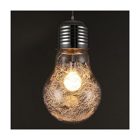 Jednoduché Nápady S Velkou Žárovkou Skleněný Lustr Droplight Lampa Jednoduché Nápady S Velkou Žárovkou Skleněný Lustr Droplight Lampa