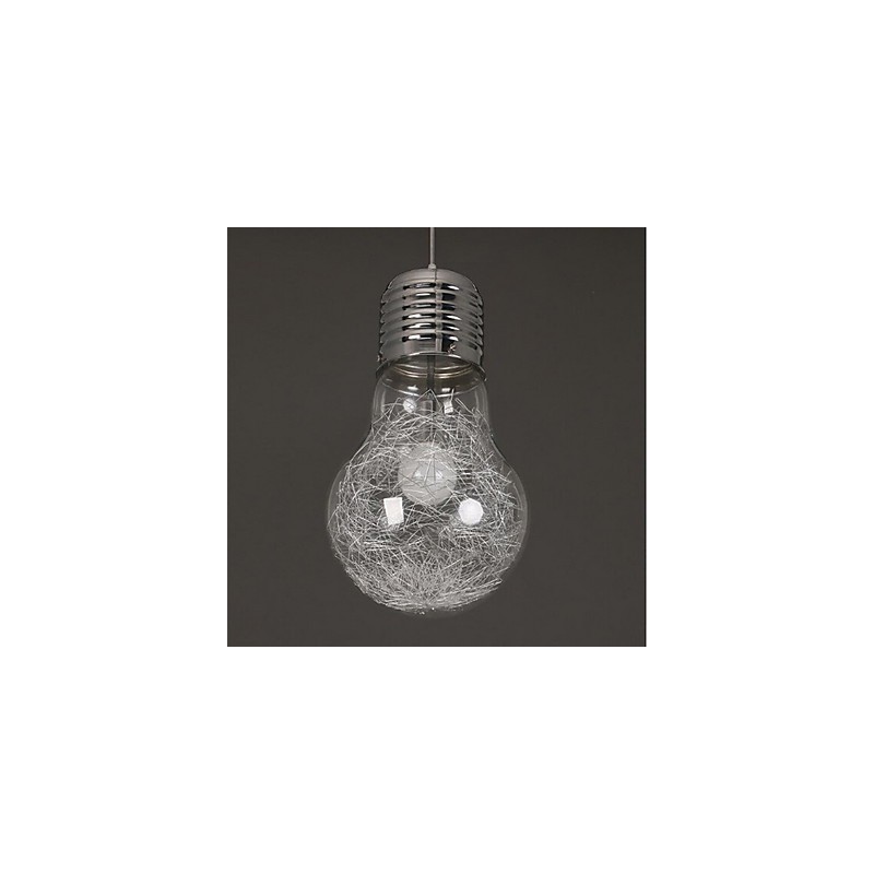 Jednoduché Nápady S Velkou Žárovkou Skleněný Lustr Droplight Lampa