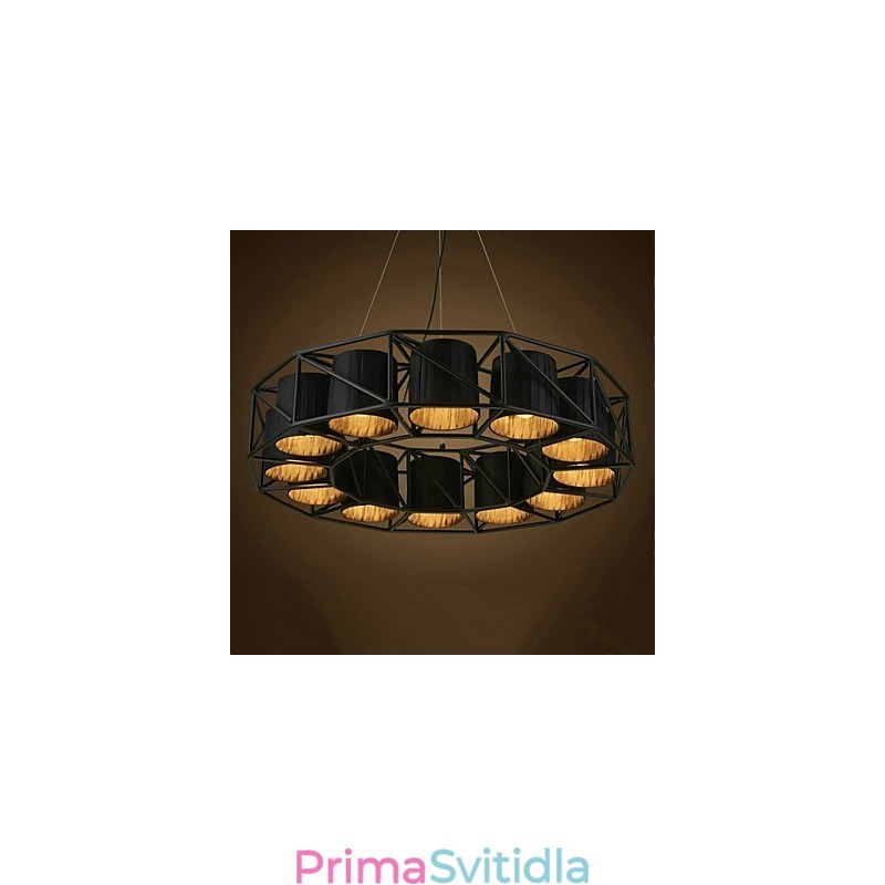 Vintage Country Paint Kovový přívěsek Světlo Garáž