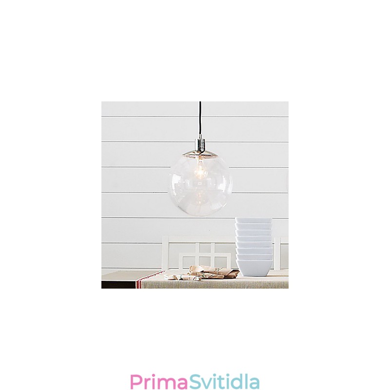 Tradiční klasické závěsné svítidlo v mini stylu Globe