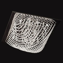 Tradiční klasický křišťálový chromový kovový lustr