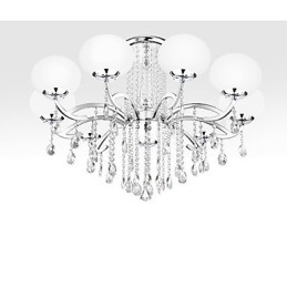 Lustr Crystal Luxury Modern Living 9 světel