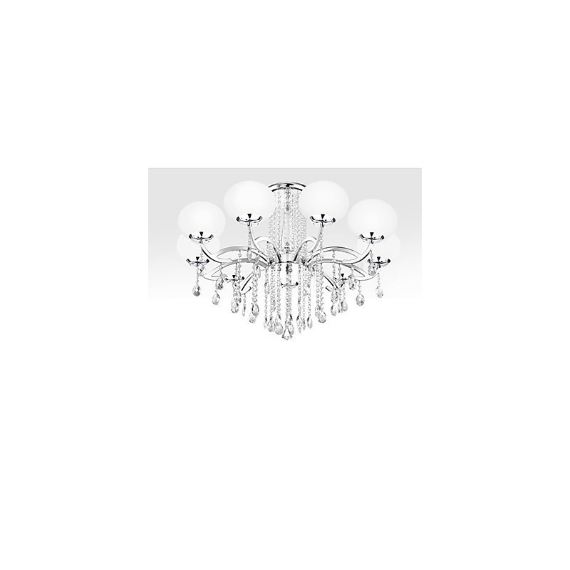 Lustr Crystal Luxury Modern Living 9 světel
