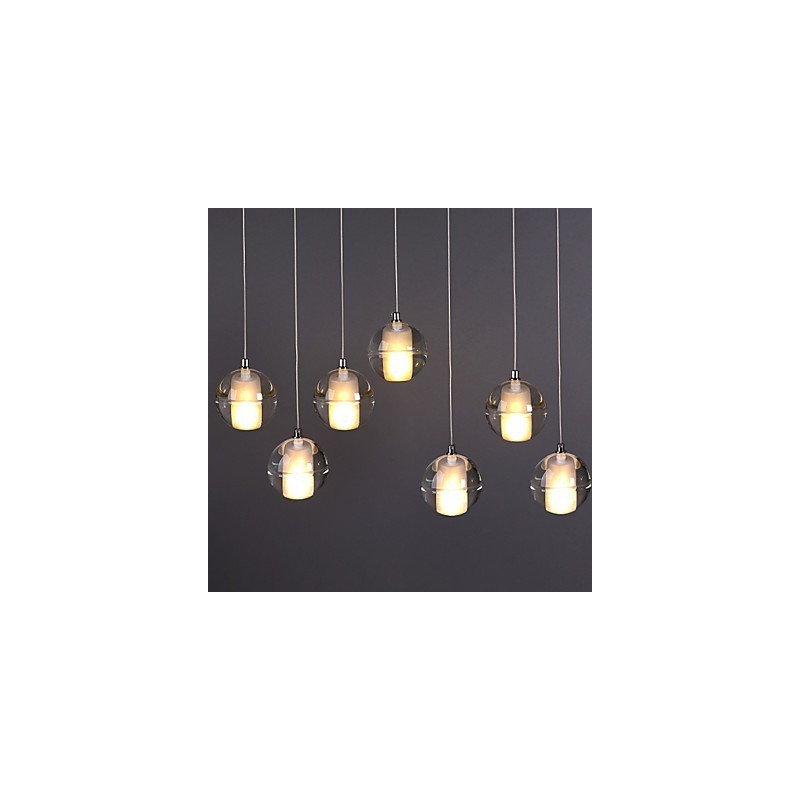 All Over The Sky Star Bocci Droplight Aurora Borealis Moderní skleněná křišťálová lampa