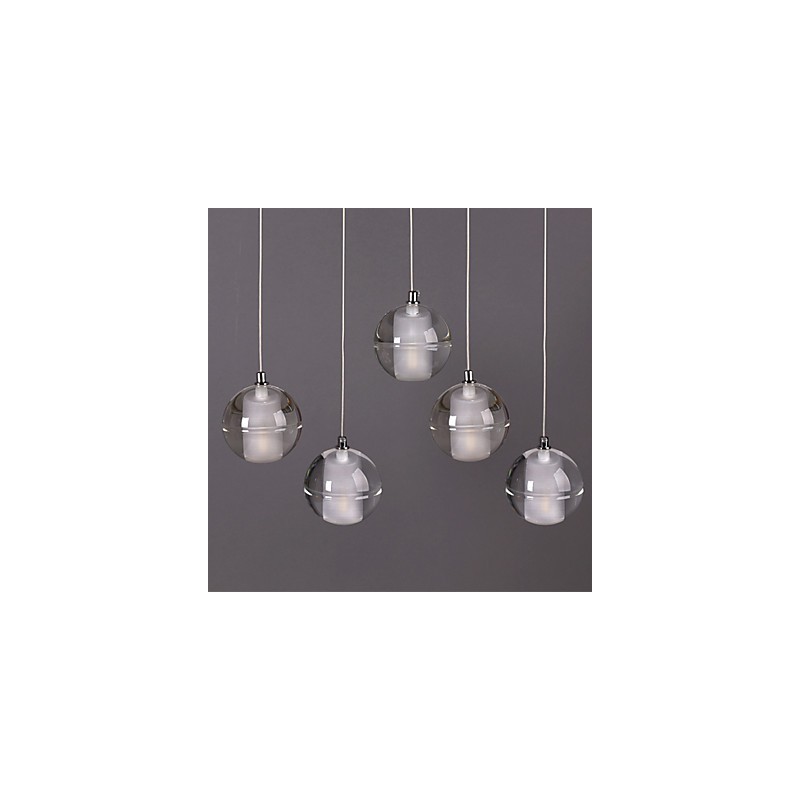 All Over The Sky Star Bocci Droplight Aurora Borealis Moderní skleněná křišťálová lampa