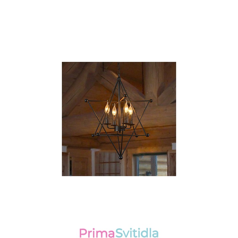 Retro klasická kovová stropní svítidla Jednoduché závěsné svítidlo Cafe závěsné svítidlo